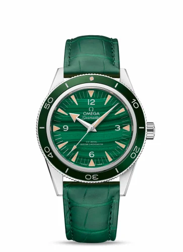 Omega Seamaster 300 Co-Axial Master Chronometer Platinum / Malachite 234.93.41.21.99.001 (23490412199001, 23493412199001)